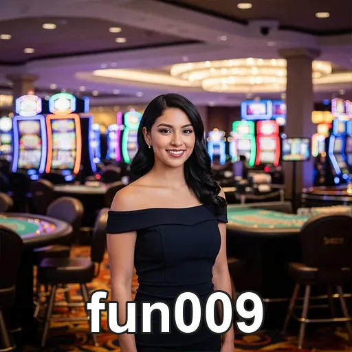 Jogadores se divertindo em jogos ao vivo da fun009