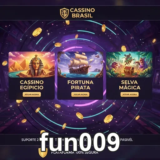 Jogos de cassino no Brasil apresentados no site fun009, diversão e entretenimento garantidos.