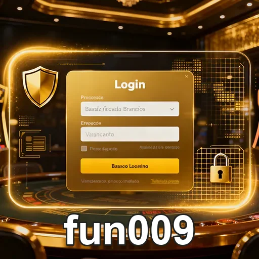 Página de login dos serviços VIP do site fun009, oferecendo acesso exclusivo aos usuários.